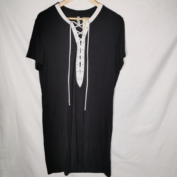 Profile by Gottex Womens Lace Up V-Neck Cover-up - Picture 4 of 7